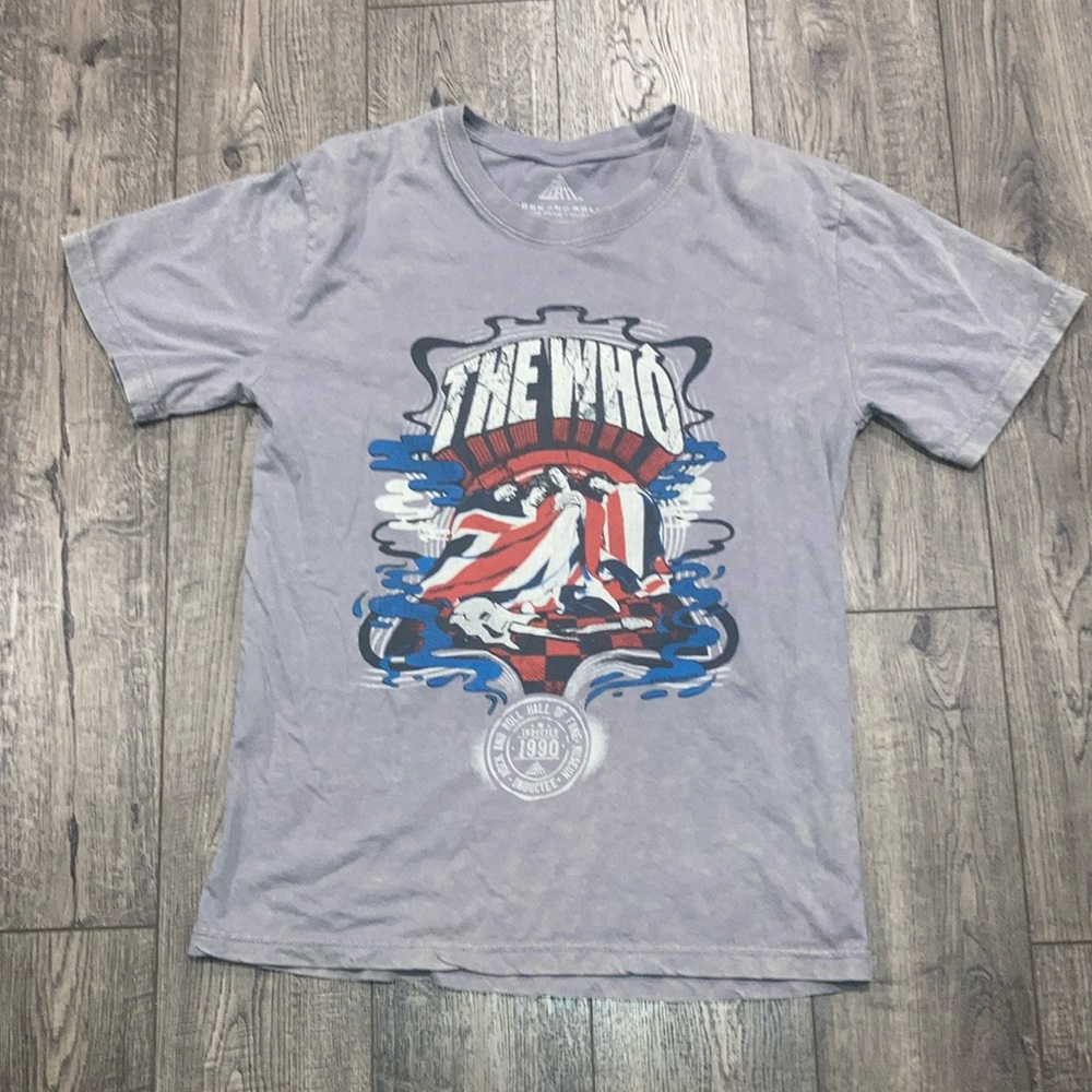 Rock And Roll Hall Of Fame Mens T Shirt. The Who. Induction Shirt. 1990. Size L